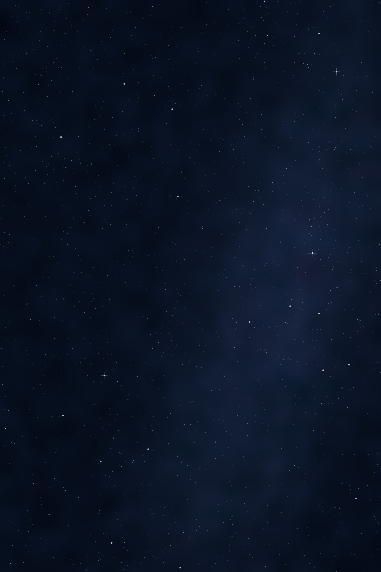 Deep space starfield