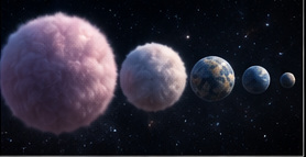 A set of soft, puffy exoplanets